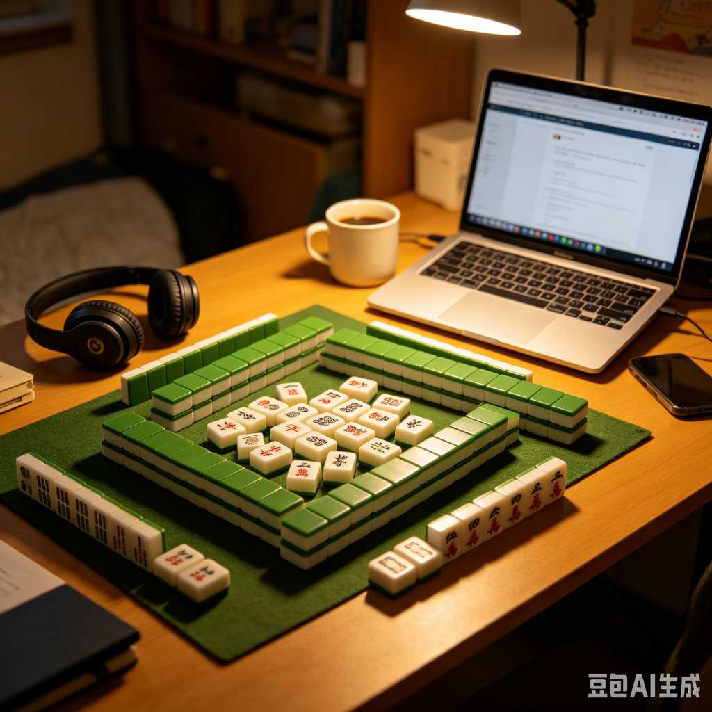colored mahjong tile racks