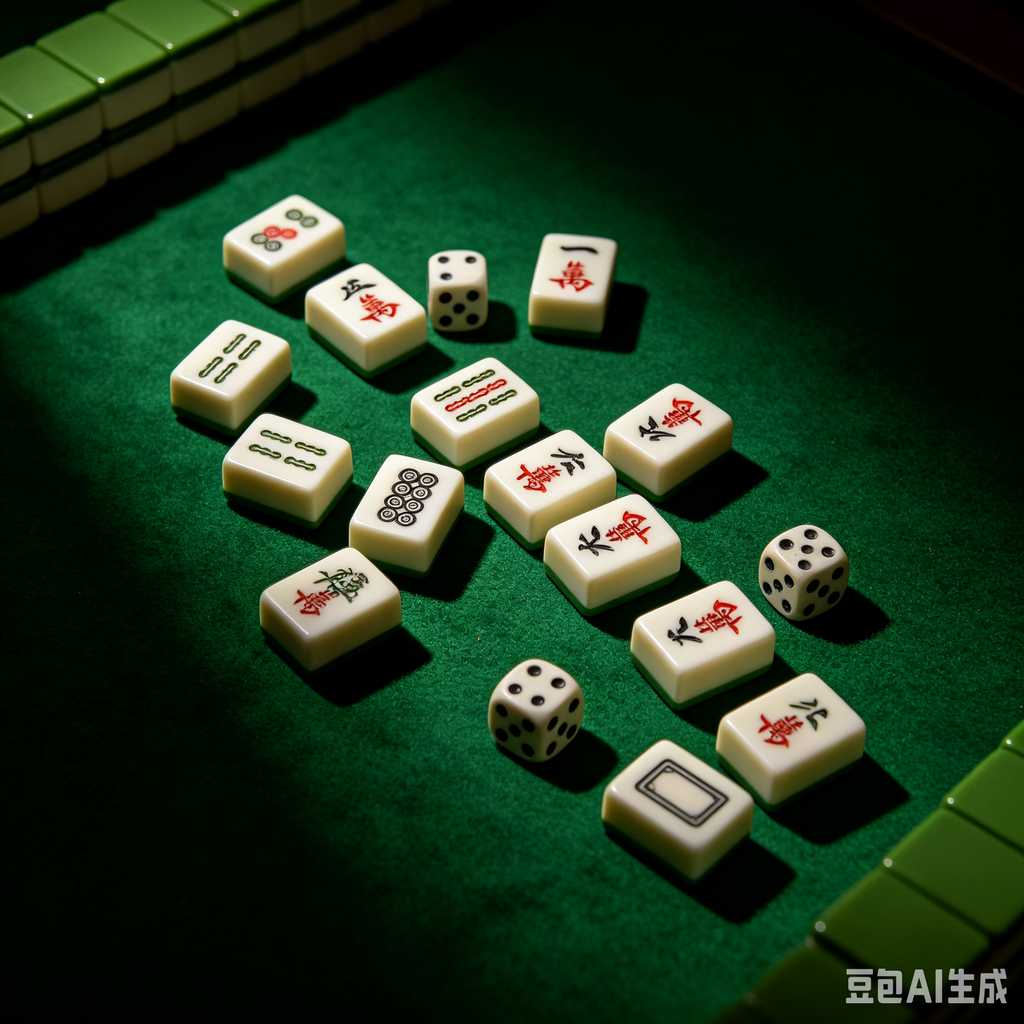 handheld mahjong tiles set