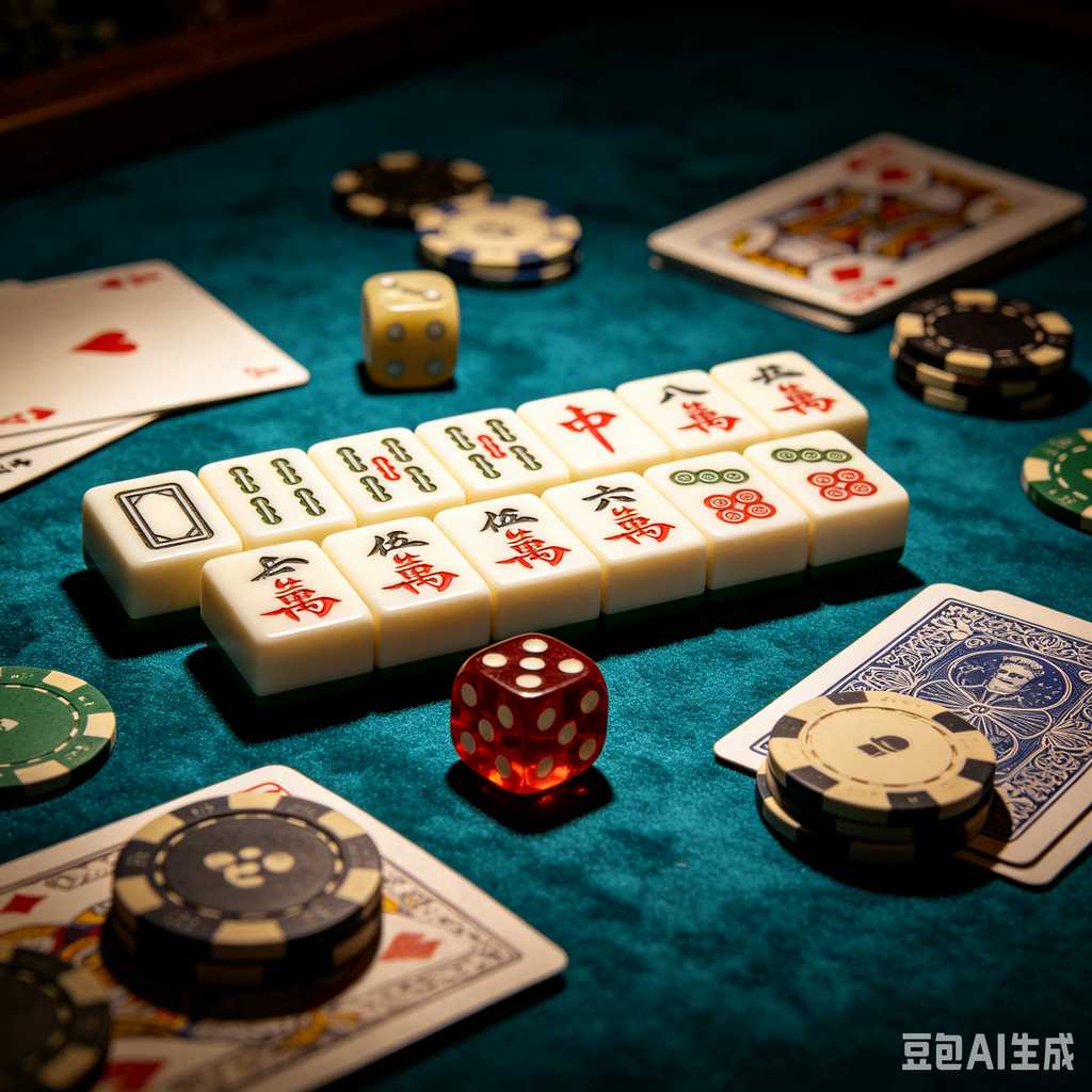 holiday present mahjong tiles